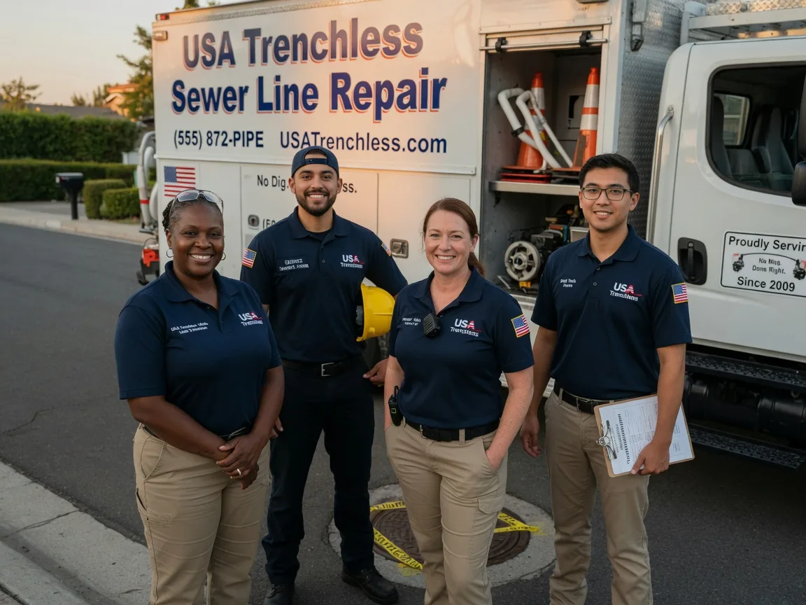 Sewer Line Repair company in West York, IL
